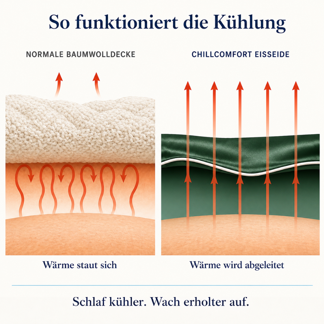ChillComfort™ kühlende Bettdecke