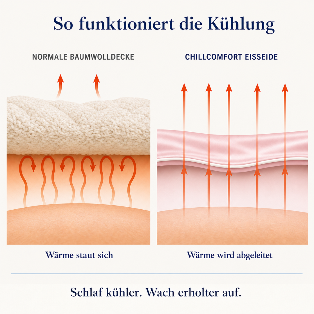 ChillComfort™ kühlende Bettdecke