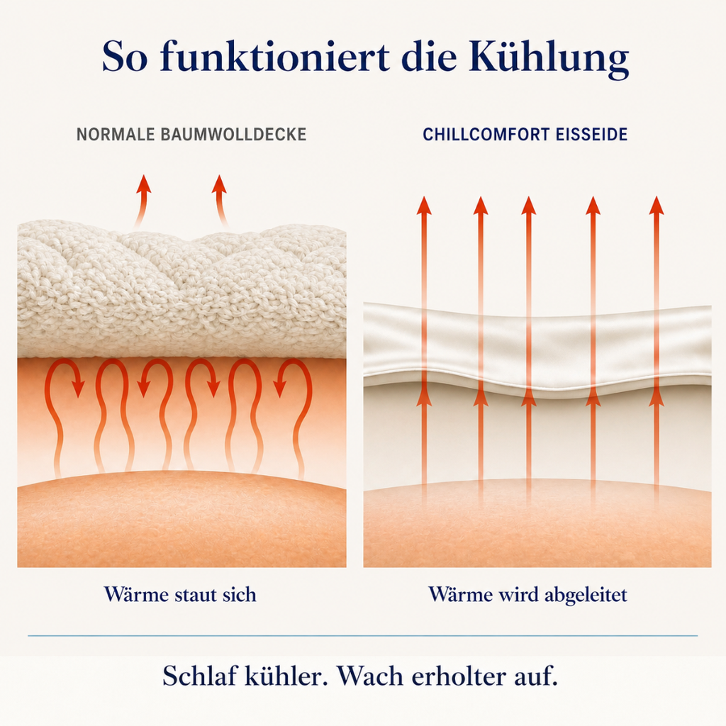 ChillComfort™ kühlende Bettdecke