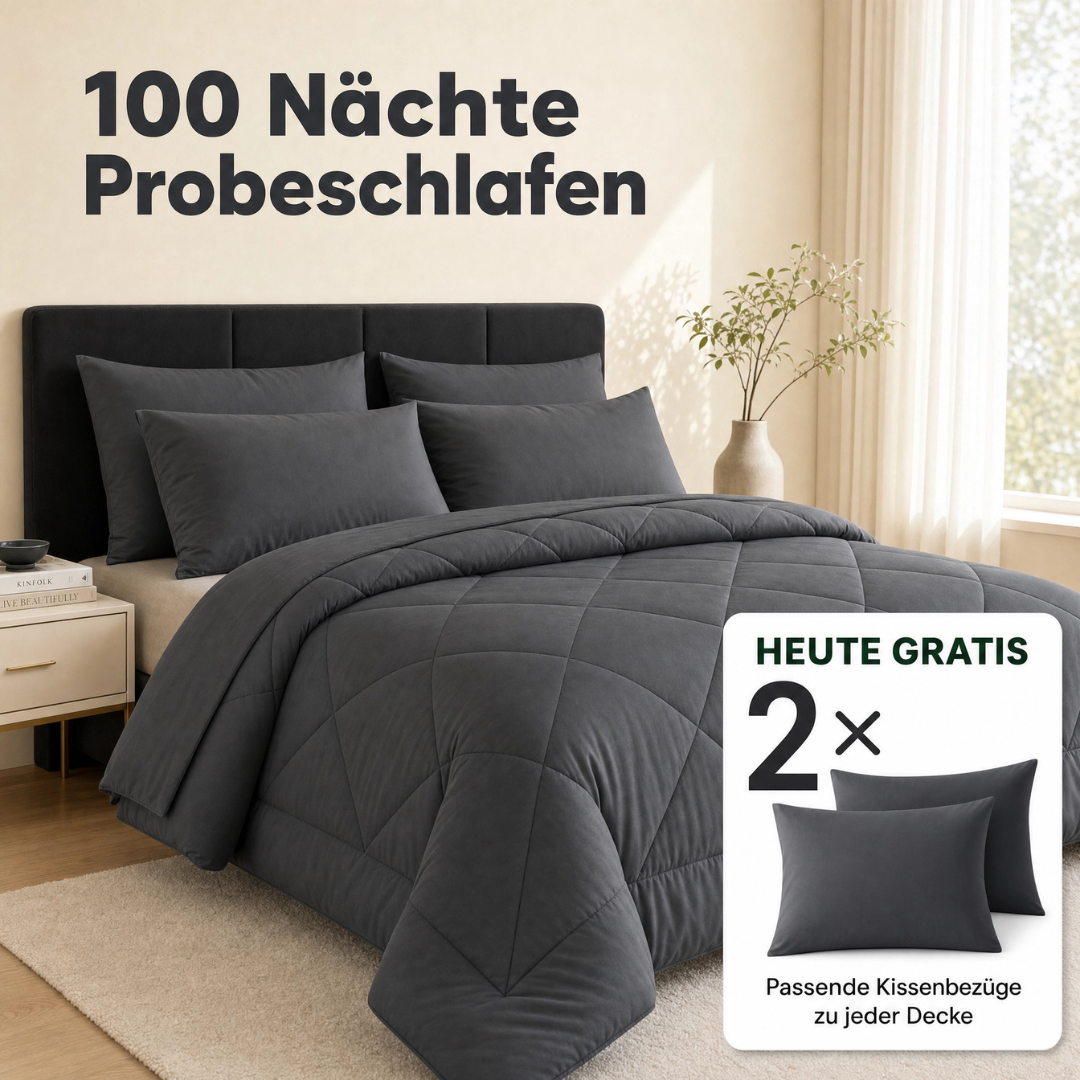 EasyComfort™ - Die waschbare 2in1 Bettdecke, die Bettwäsche überflüssig macht