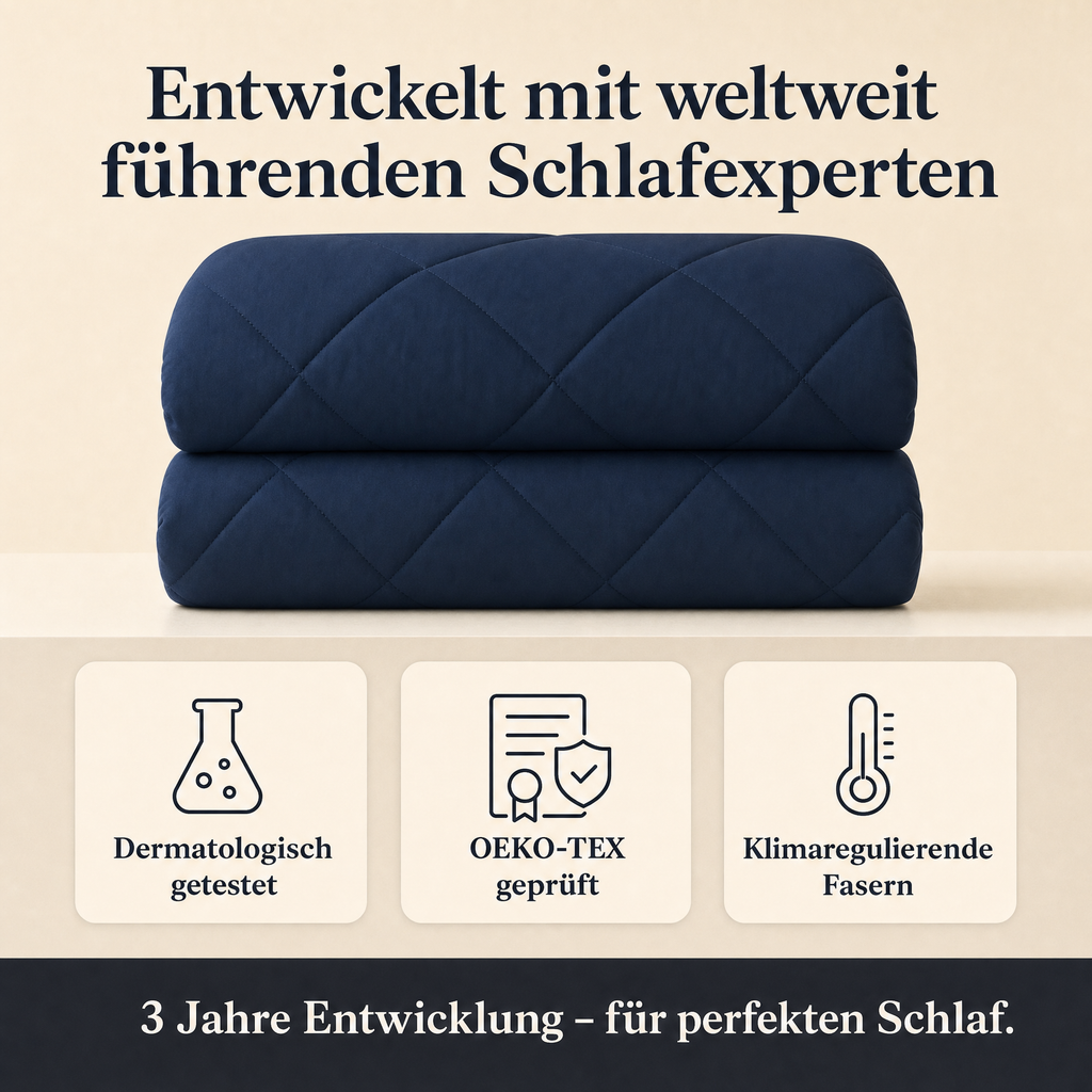 EasyComfort™ - Die waschbare 2in1 Bettdecke, die Bettwäsche überflüssig macht