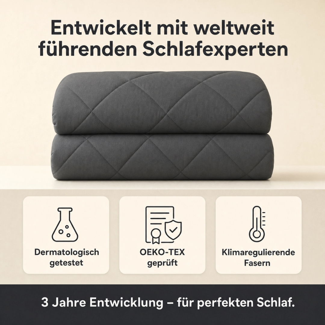 EasyComfort™ - Die waschbare 2in1 Bettdecke, die Bettwäsche überflüssig macht