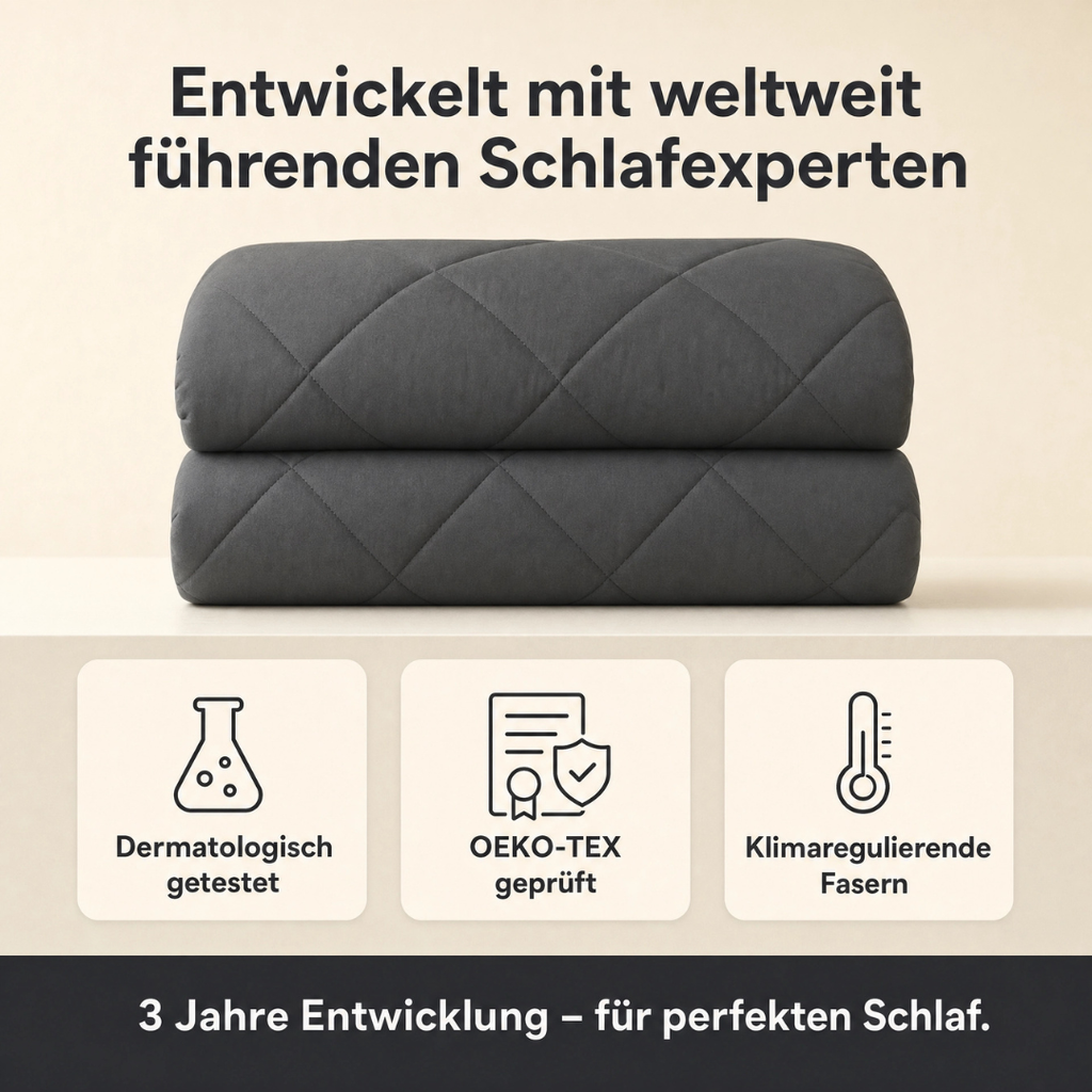EasyComfort™ - Die waschbare 2in1 Bettdecke, die Bettwäsche überflüssig macht