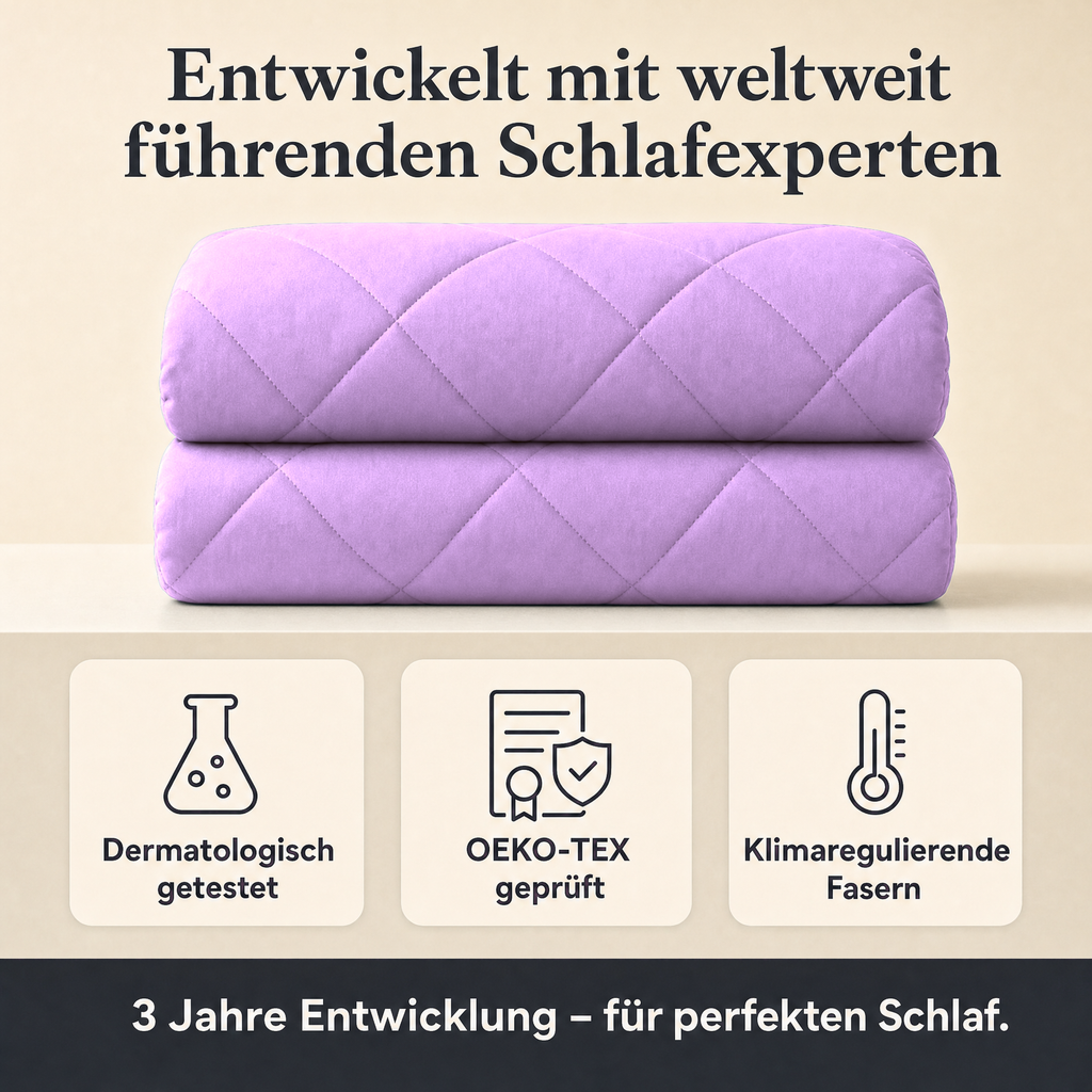 EasyComfort™ - Die waschbare 2in1 Bettdecke, die Bettwäsche überflüssig macht