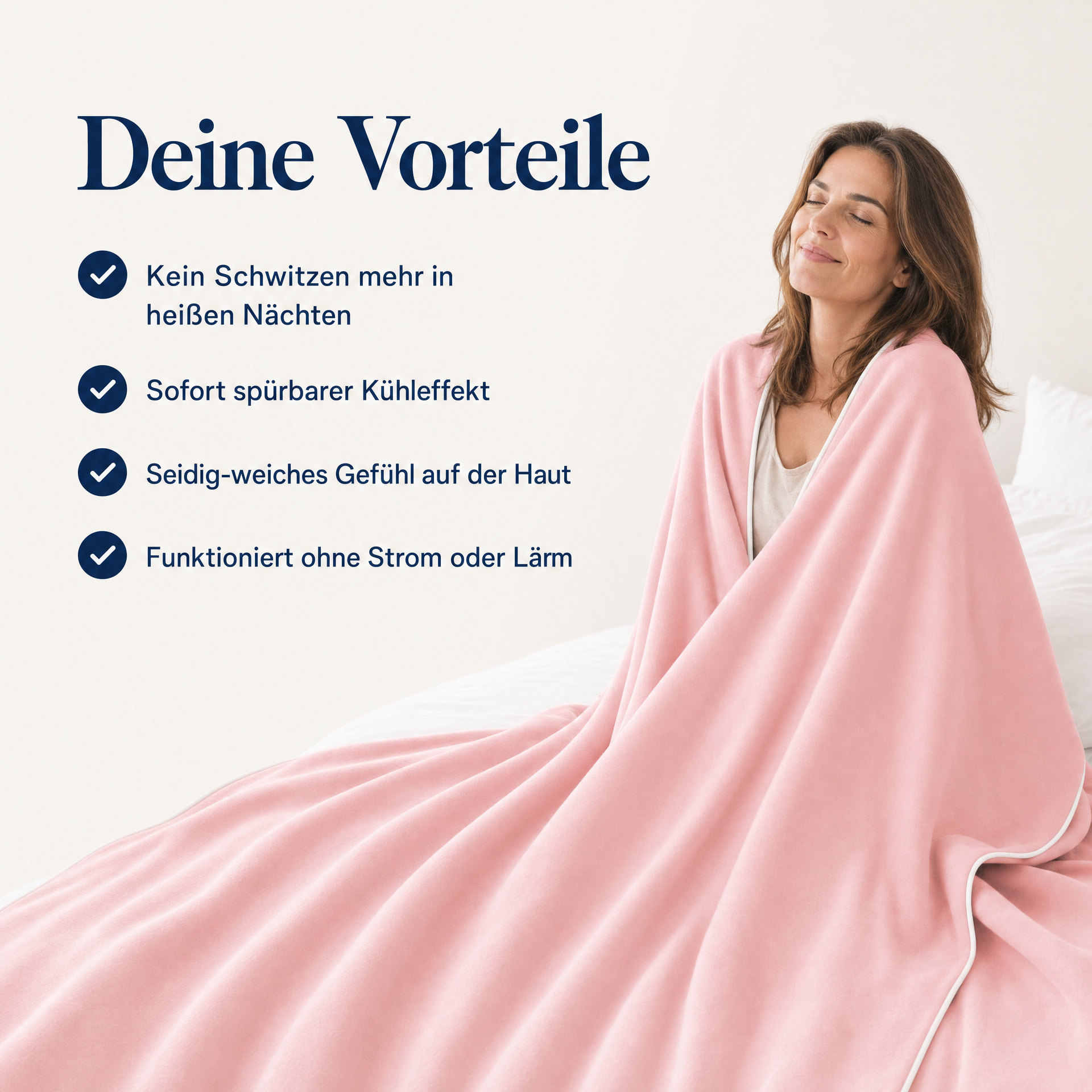 ChillComfort™ kühlende Bettdecke