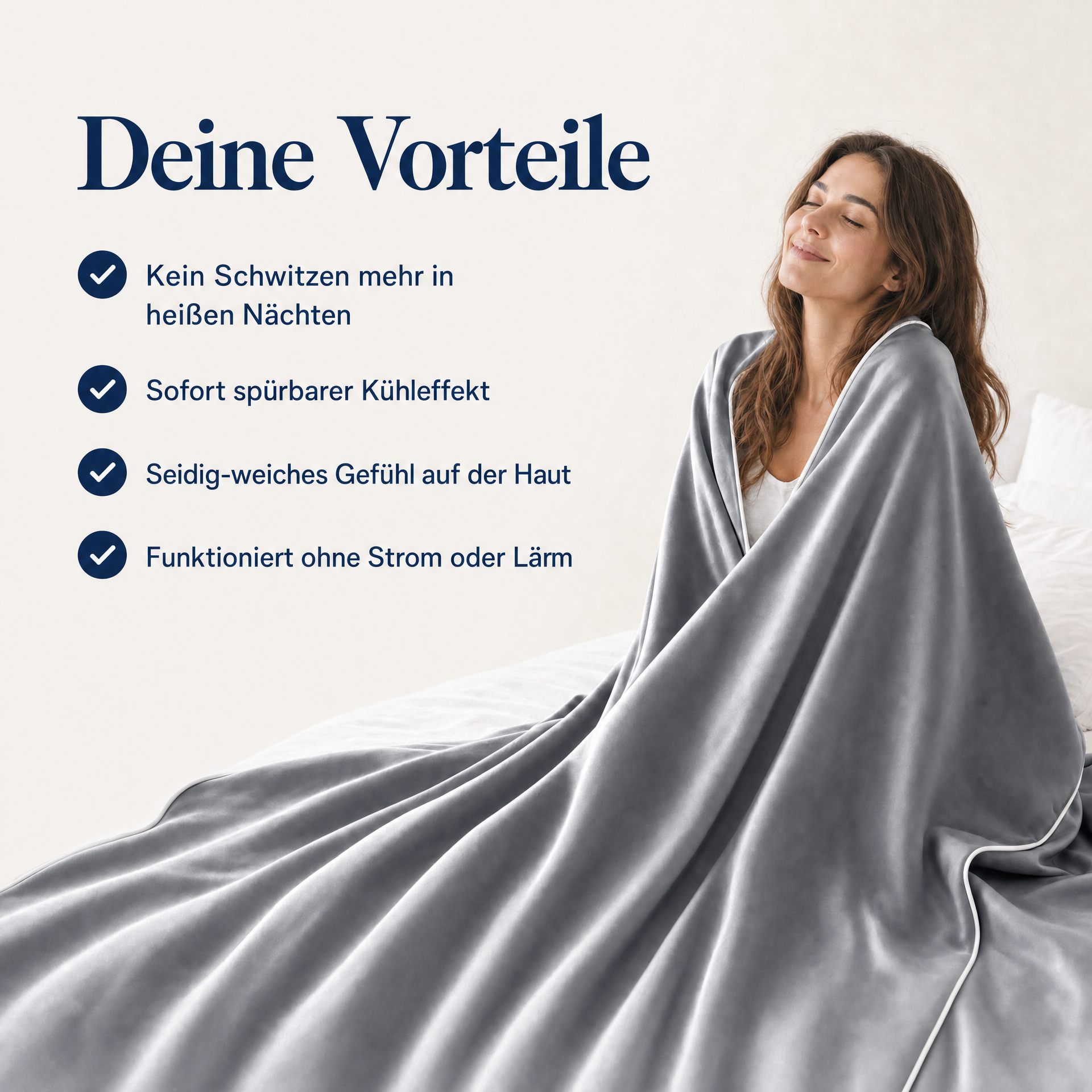 ChillComfort™ kühlende Bettdecke