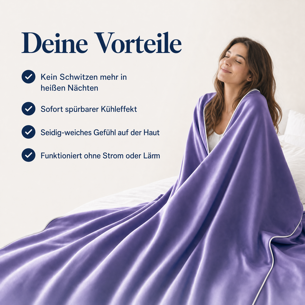 ChillComfort™ kühlende Bettdecke